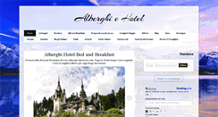 Desktop Screenshot of alberghiehotel.net
